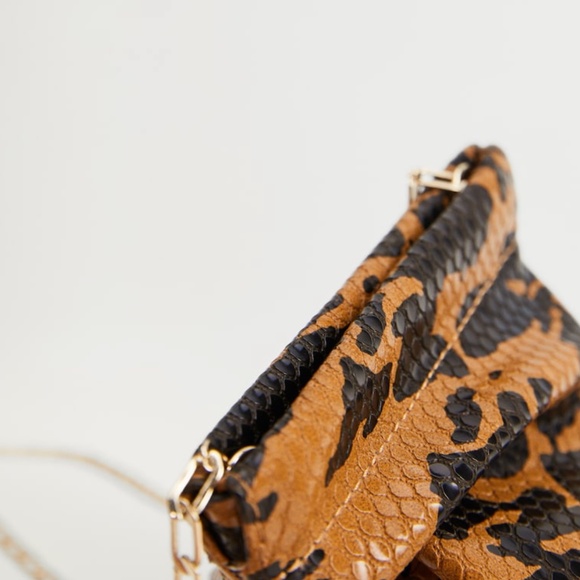 Animal Leopard Printed Mini Crossbody Bag - Picture 5 of 5